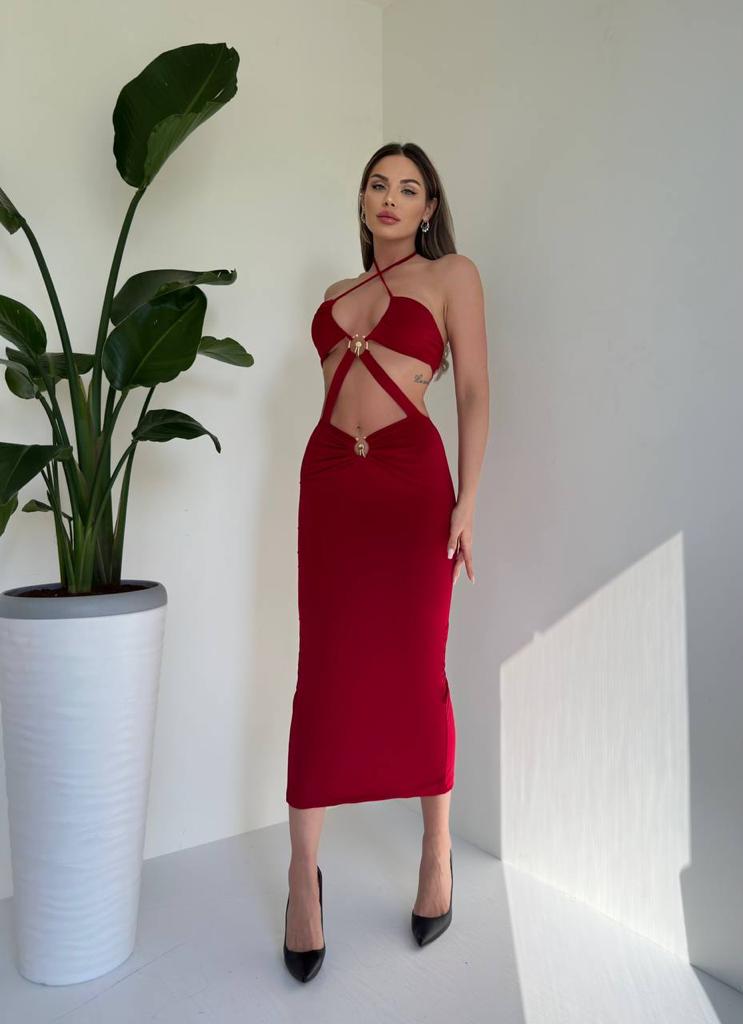 Rochie Hot Rosu