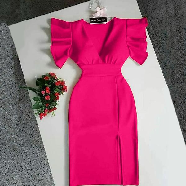 Rochie Lotus Fucsia