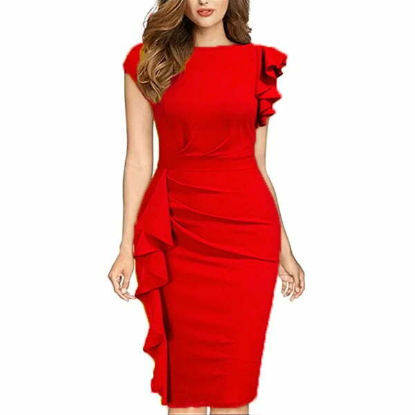 Rochie Aria Rosu Corai